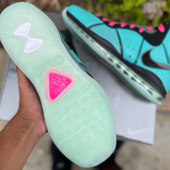 Nike LeBron 8 South Beach 2021 SZ 10.5 CZ0328-400 - Picture 12 of 17